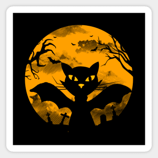 Halloween Cat Sticker